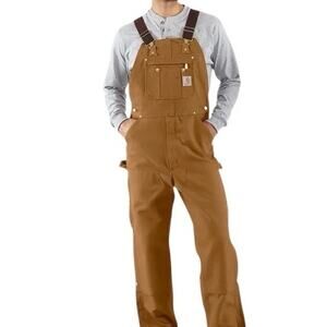 Carhartt Men's Brown Overalls
